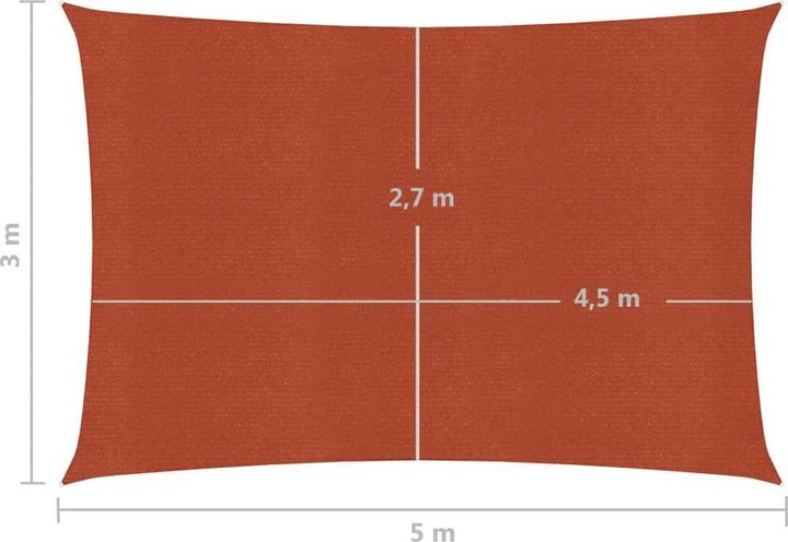 Image du produit VidaXL Sonnensegel (3 x 5 m)