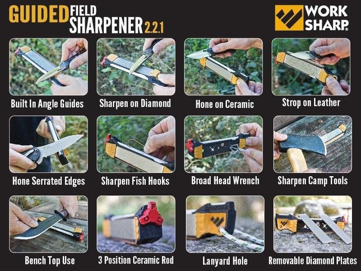 Actual product image Work Sharp Guided Field Sharpener