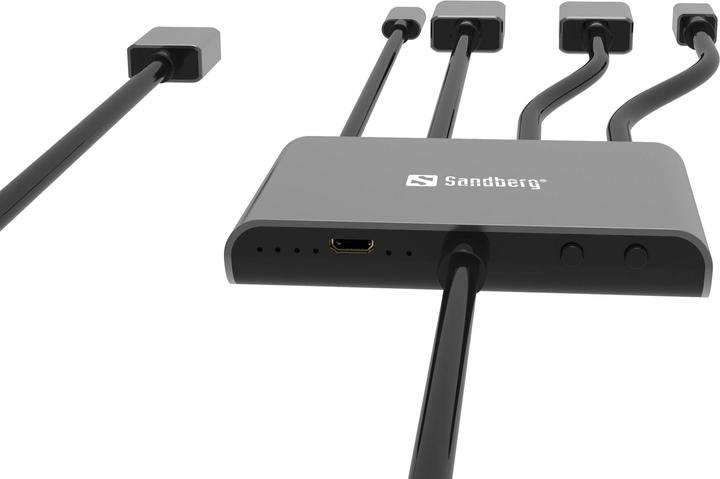 Actual product image Sandberg All-In-1, Adapter, Hub (USB-C, HDMI, 230 cm)