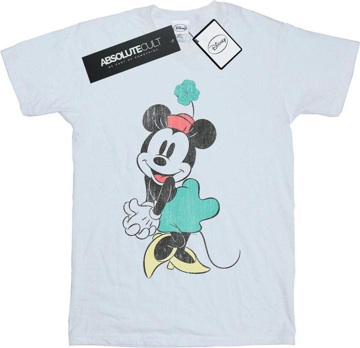 Disney Minnie Mouse Shamrock Hat TShirt (L)