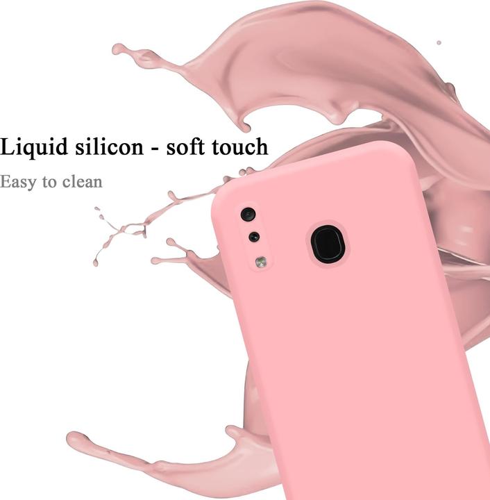 Image du produit Cadorabo TPU Liquid Silicone Case Cover (Samsung Galaxy A20, Samsung Galaxy M10s, TCL A30)