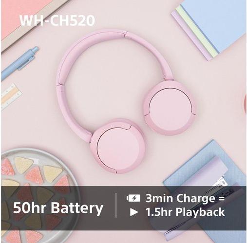 Actual product image Sony WH-CH520 (No noise cancelling, 50 h, Wireless)