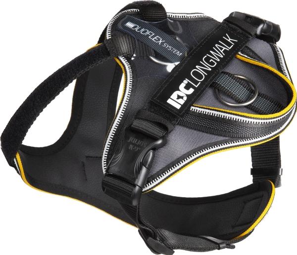 Actual product image Julius-K9 Idc Hondentuig Longwalk Zwart / Grijs (XL, Dog, General)