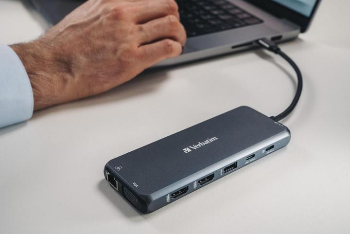 Actual product image Verbatim CMH-14 (USB-C, 14 Ports)
