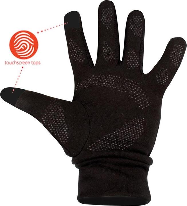 Actual product image Sko Gloves Touchscreen Tip Basic Black (S, M)