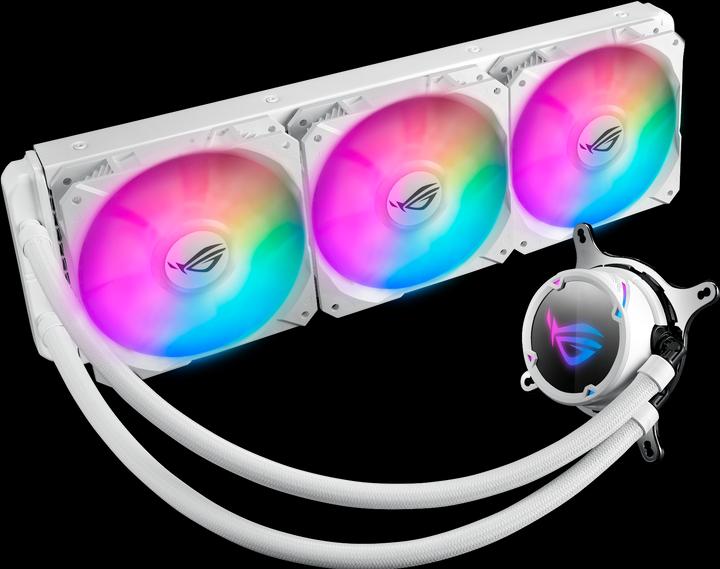 Image du produit ASUS ROG Strix LC 360 RGB White Edition Refroidissement complet par eau