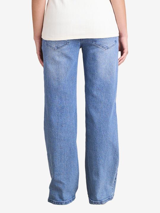 Actual product image Envie de Fraise Weite Umstandsjeans mit Seamless-Einsatz, mit Recycling-Baumwolle (34)