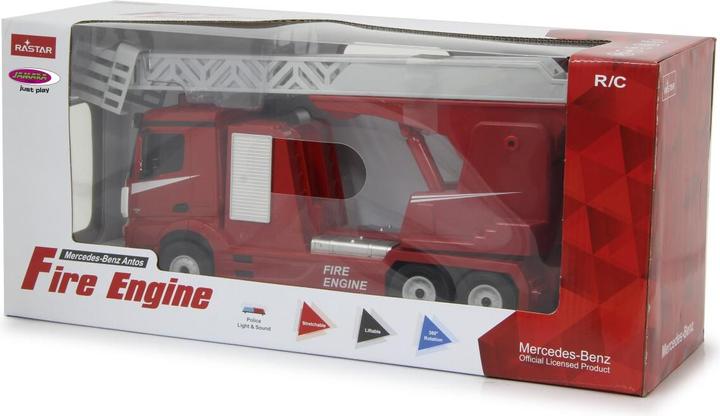 Actual product image Jamara Fire department Drehl. Mercedes-Benz Antos 1:24