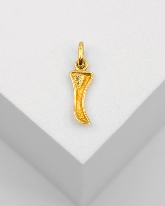 Image du produit Muau Lettre (750/18 K Or jaune)