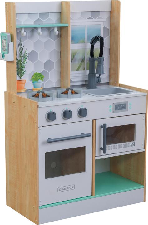 Produktbild KidKraft Spielküche Let's Cook aus Holz -Naturfarben