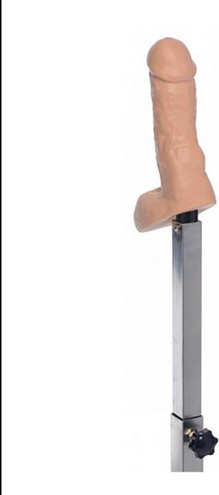 Actual product image Master Series Squat Anal Impaler with Spreader Bar and Cuffs