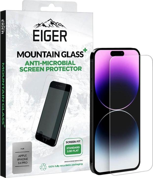 Image du produit Eiger Mountain Glass+ (1 pièce(s), Apple iPhone 14 Pro)