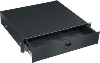 Immagine prodotto Middle Atlantic D2 - Cassetto portaoggetti per rack - Nero - 2U - 48.3 cm (19")