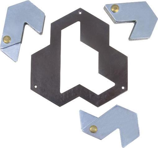 Image du produit Huzzle Cast Puzzle - Hexagon**** (Français)