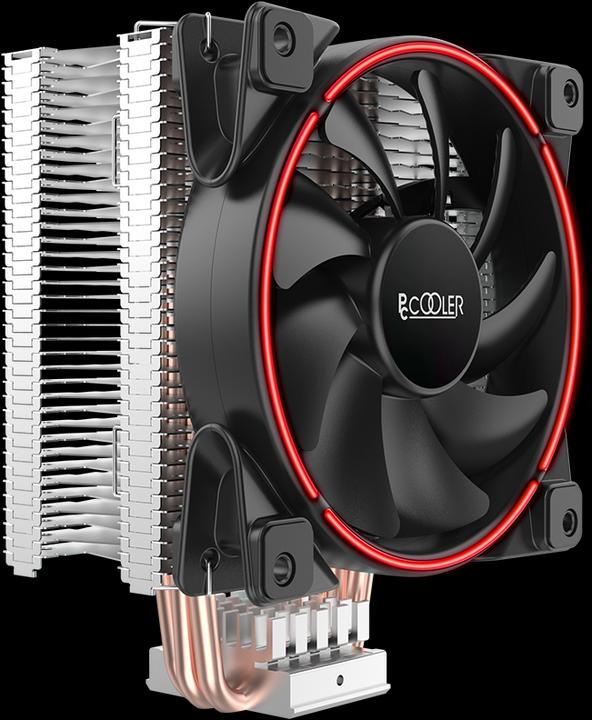 Immagine prodotto Pccooler GI-X3R-V2 Corona Red (148 mm)