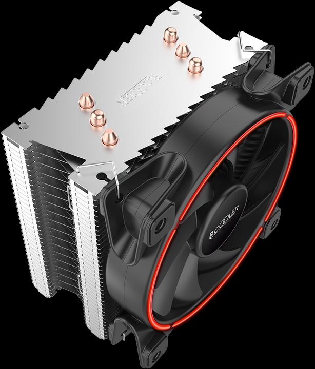 Immagine prodotto Pccooler GI-X3R-V2 Corona Red (148 mm)