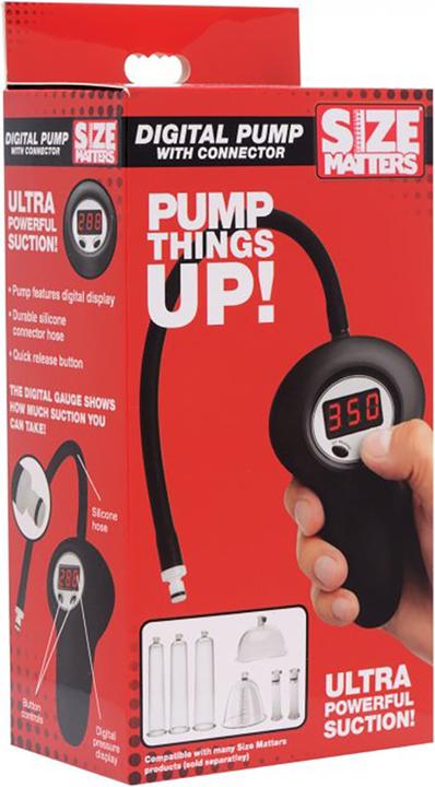 Actual product image Bijoux Indiscrets Digital Pump with Connector