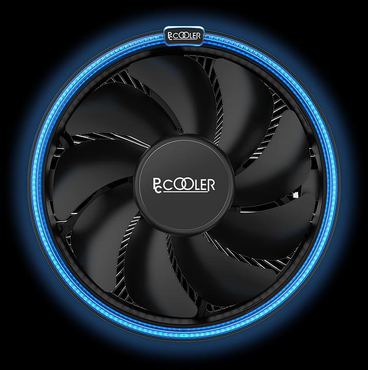 Produktbild Pccooler E126MB Corona Blau (70 mm)