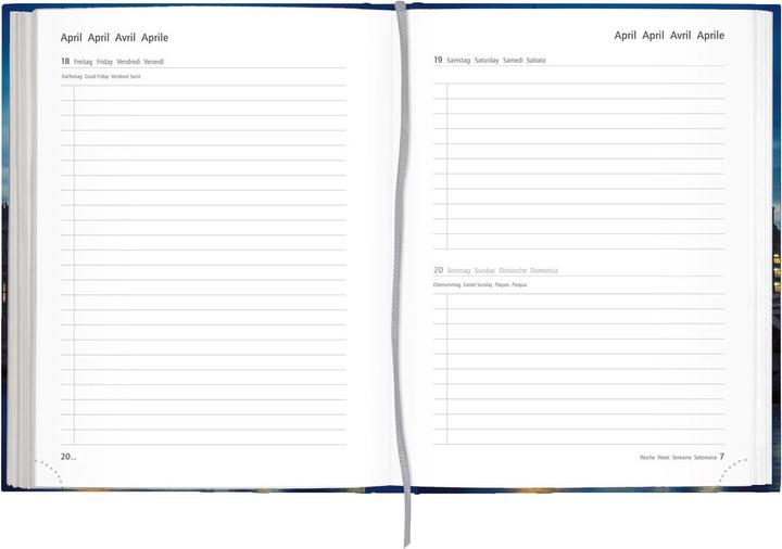 Produktbild Herlitz Schulagenda Legend (A5, Deutsch, Englisch, Französisch, Italienisch)