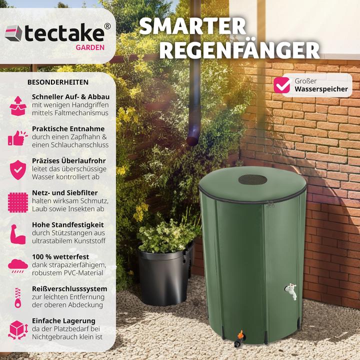 Produktbild tectake Regenwassertank (380 l)