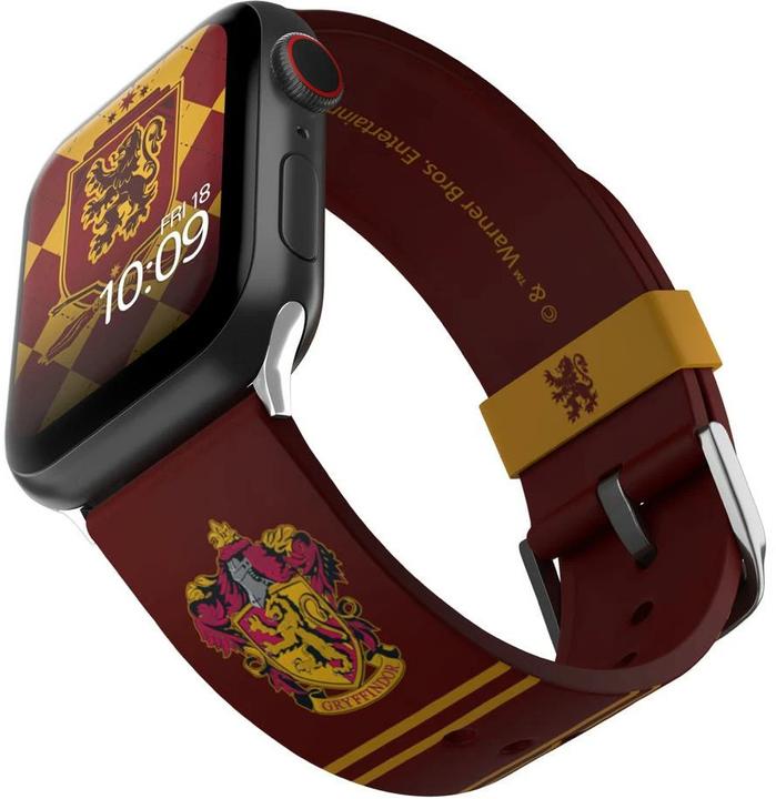 Actual product image Moby Fox Strap Smartwatch Harry Potter Gryffindor 22 mm (22 mm, Stainless steel, Silicone)