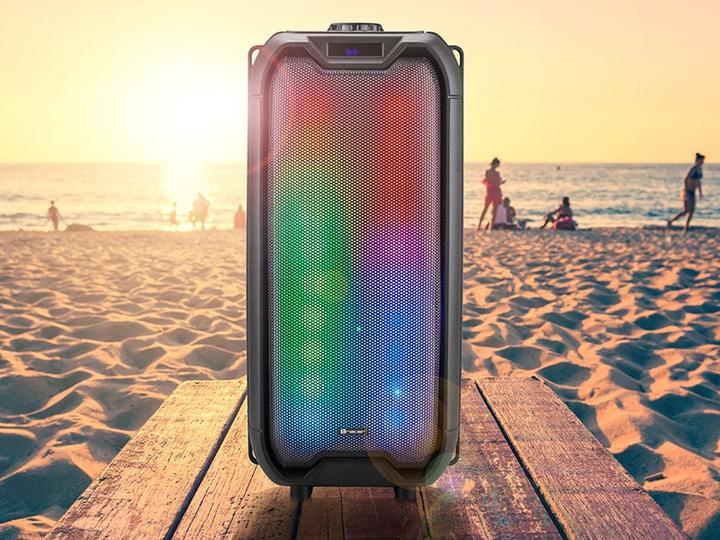 Actual product image Tracer Tower LED TWS BLUETOOTH speaker (8 h, Electrical connection)