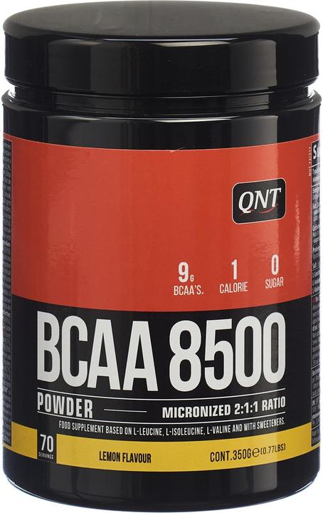 Actual product image QNT BCAA 8500 (Lemon, 1 pcs., 350 g)