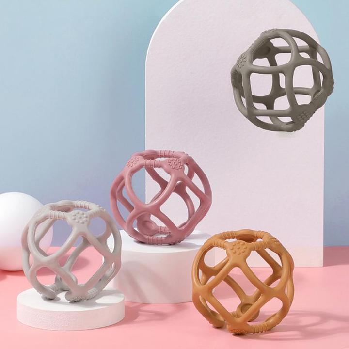 Actual product image Haakaa Teething Ball - Rust