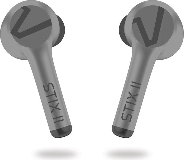 Image du produit veho Écouteurs STIX II sans fil véritable - Gris platine (ANC, 5 h, Sans fil)