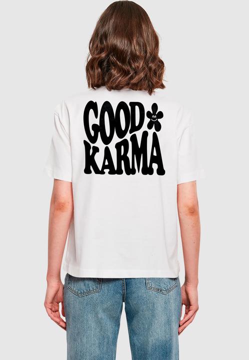 Produktbild Miss Tee Good Karma Happy Flower Tee - 193853 (4XL)