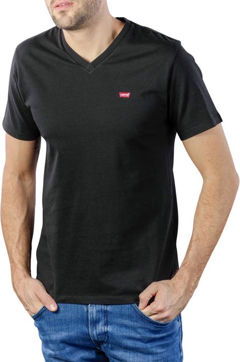 Levis Orig HM VNeck T-Shirt mineral black (S)
