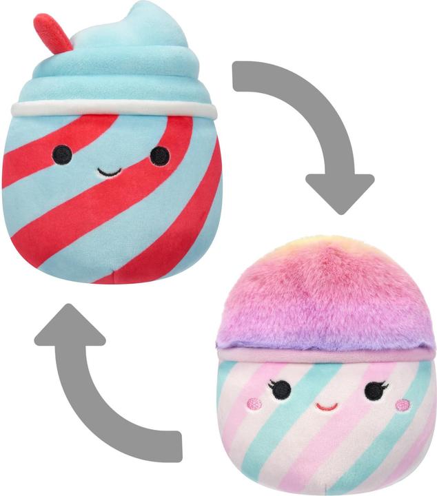Actual product image Jazwares Squishmallows - 13 cm P18 Plush - Flip A Mallows - Tucker and Bevin (13 cm)