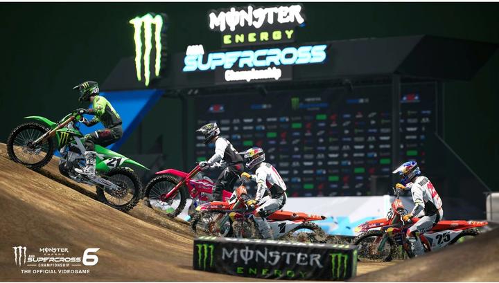 Actual product image Milestone Monster Energy Supercross - The Official Videogame 6 (PS4, DE)