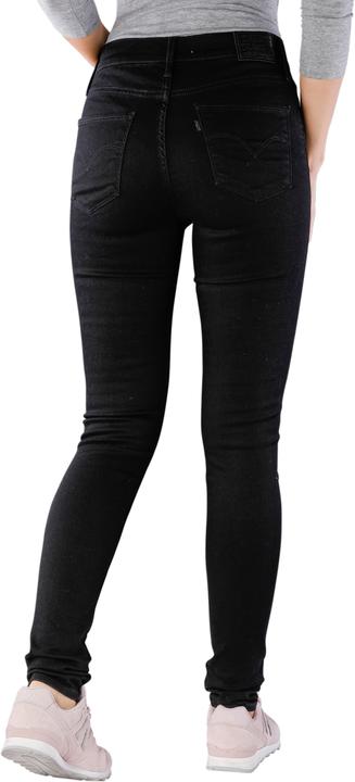 Actual product image Levis 720 Jeans Highrise Superskinny black galaxy (W28/L30)