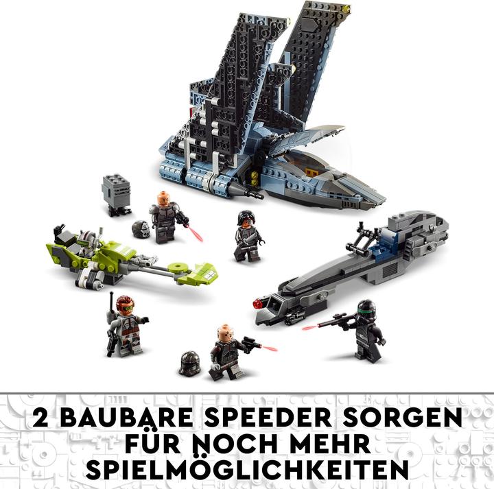 Image du produit LEGO La navette d’attaque du Bad Batch (75314, LEGO Star Wars)