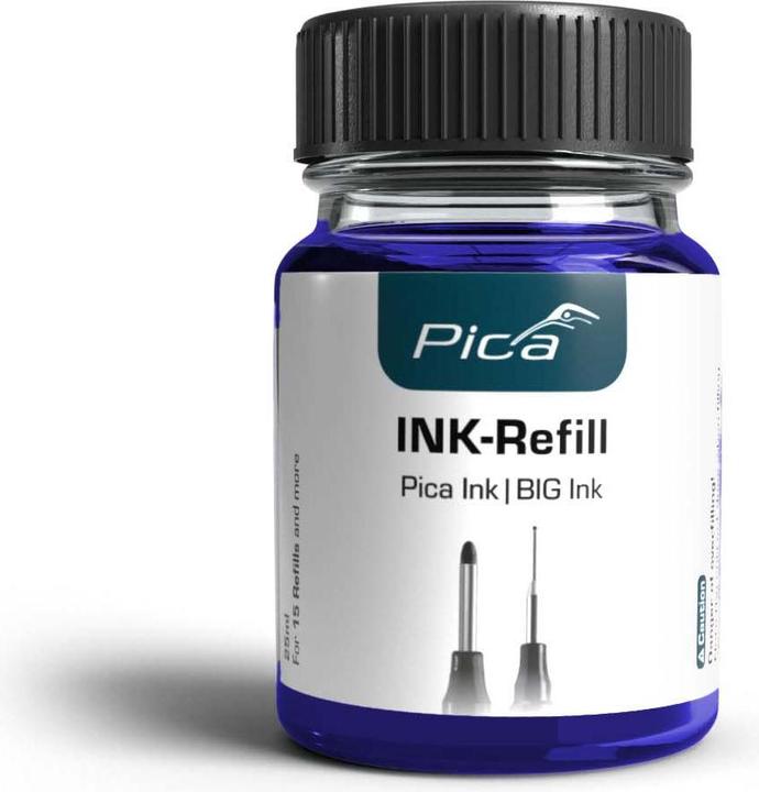 Pica INK/BIG INK Nachfülltinten- Set blau (Blau)