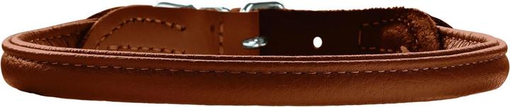 Produktbild Hunter Halsband Round & Soft, Elk, Cognac (M, Hund, Allgemein)