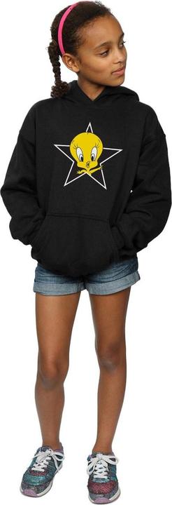 Produktbild Looney Tunes Tweety Pie Star Kapuzenpullover Mädchen (140, 146)