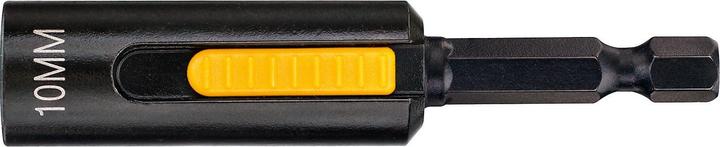 DeWalt DT 7440 Steckschlüssel 10 mm Aussensechskant 75 mm Länge, Permanentmagnet Halterung, EasyC (10 mm)