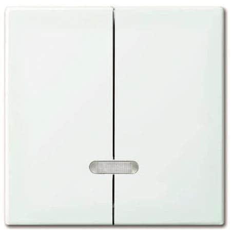 Produktbild Busch-Jaeger Bedienelement Dimmer-Einsatz 6545-914 2fach alpinweiss Busch-balance SI