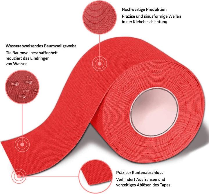 Immagine prodotto Cbx Nastro kinesiologico, nastro sportivo 5m (5 m)