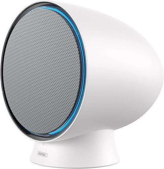 Actual product image Remax Satellite Series Wireless Bluetooth 5.0 Speaker, 1200 mAh White (RB-H9 mini) (6 h, Rechargeable battery operated)
