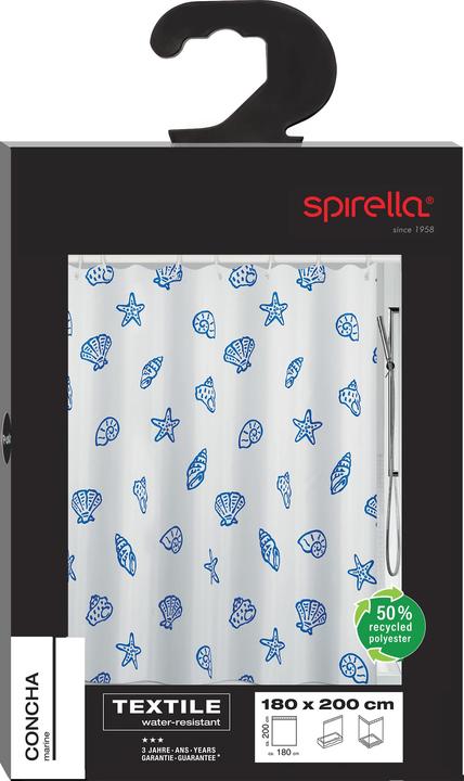 Produktbild spirella Concha (180 x 200 cm)