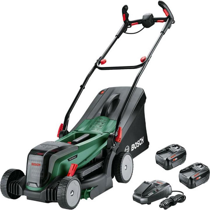 Bosch Home & Garden UniversalRotak 2x18V-37-550 (Batteria ricaricabile)
