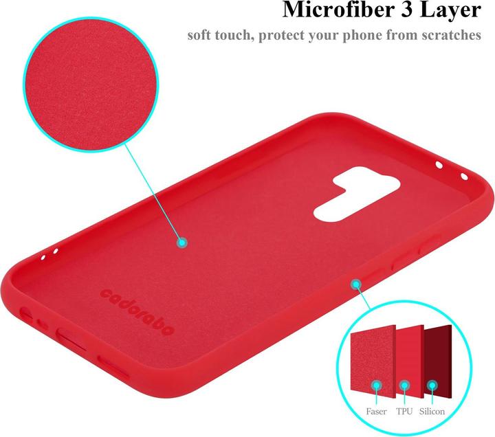 Actual product image Cadorabo TPU Liquid Silicone Case Cover (Xiaomi Redmi 9)