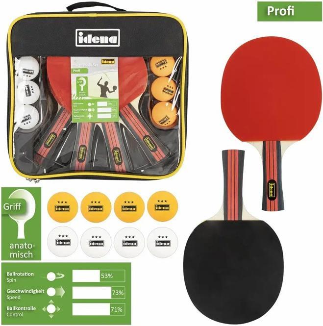 Image du produit Idena Set de ping-pong Profi 13 pièces