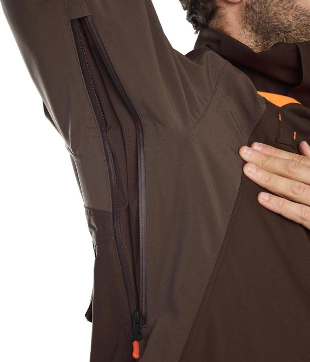 Immagine prodotto Solognac Jagdjacke Regenjacke Renfort 900 orange/braun (M)