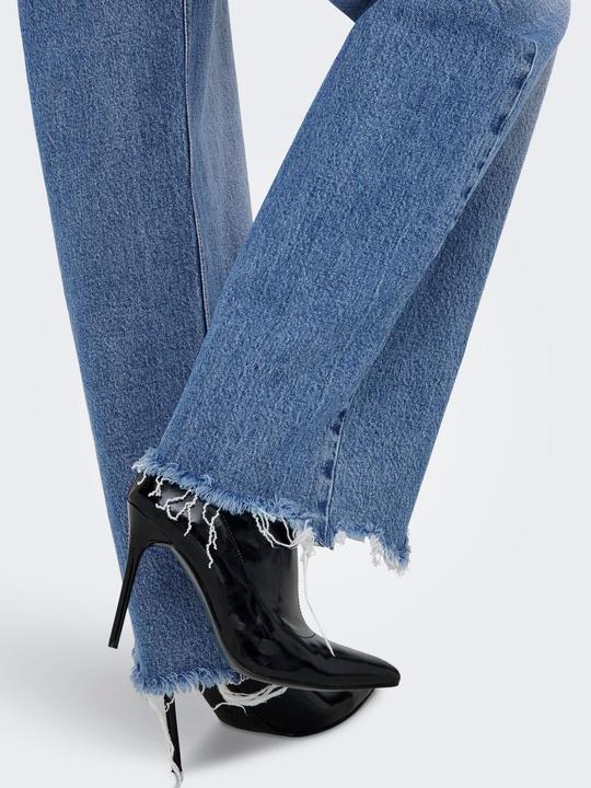 Actual product image Only ONLJUICY Hohe Taille Weiter Beinschnitt Jeans Jeans mit weitem Bein (W30/L32)