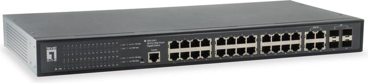 Produktbild LevelOne GES-2451: 24Port Smart-Switch (24 Ports)