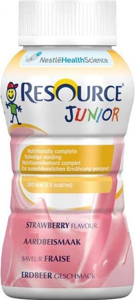 Immagine prodotto Nestlé Health Science Resource Junior Fragola, 6 x (4 x 200 ml) (6 Pezzo/i, 5960 g)